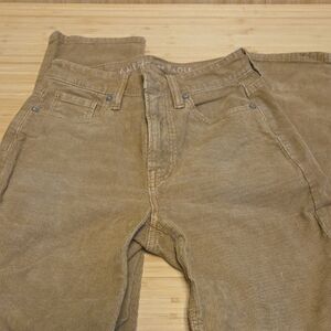 American Eagle Outfitters Women's Tan Corduroy Pants